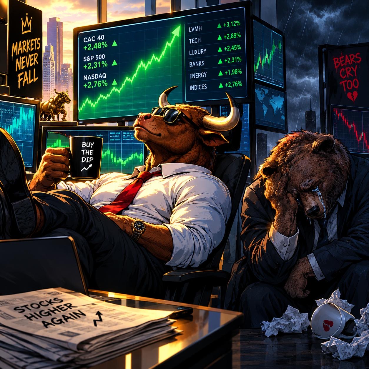 Bull trading
